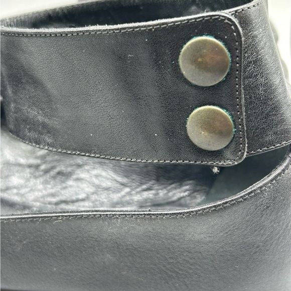 Loeffler Randall Ankle Strap Flats Size 11, Black, Fabulous Vintage Shoes - Picture 3 of 12